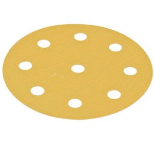 Golden Sanding Disk with Velcro Backing