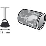 Dremel Bristle Brush Cup 13mm x 3.2mm (404) - Thumbnail Image 2