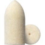 Dremel Polishing Pad Pointed 10mm (422) - Thumbnail Image 1