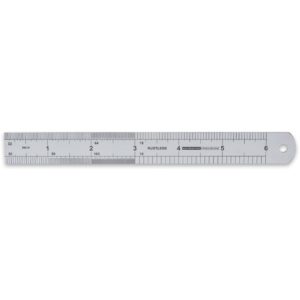 Axminster Precision 64R Rustless Steel Rule