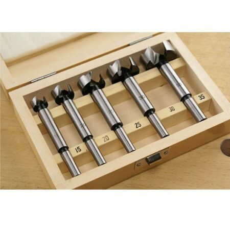 Forstner Bit Set - 5 Piece Carbide Tipped