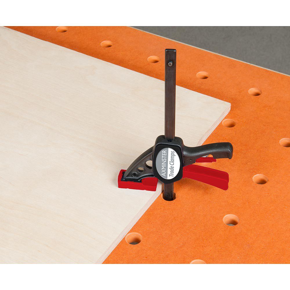Axminster Trade Clamps Quick Action Guide Rail Clamp - Image 2