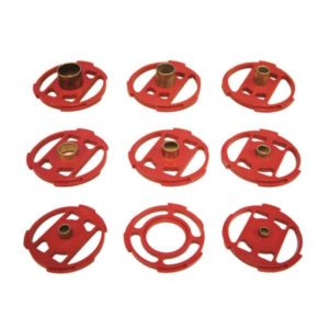 Milescraft Metal Nosed Guide Bush Set - Metric 9 pc