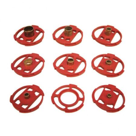Milescraft Metal Nosed Guide Bush Set - Metric 9 pc