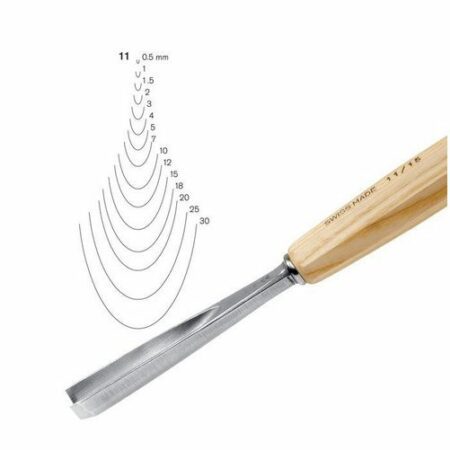 Straight Tool - Deep Gouge # 11 - 10mm