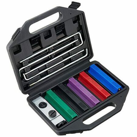 EZE-LAP DMD/S Kit. 5 Stone Knife Sharpening System. Includes Superfine, Fine, Medium, Coarse Diamond Stones and a Serrated Stone
