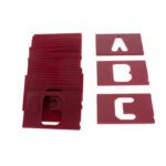 Milescraft 2-1/2” Vertical Letter Templates - Thumbnail Image 2