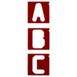 Milescraft 2-1/2” Vertical Letter Templates - Thumbnail Image 4