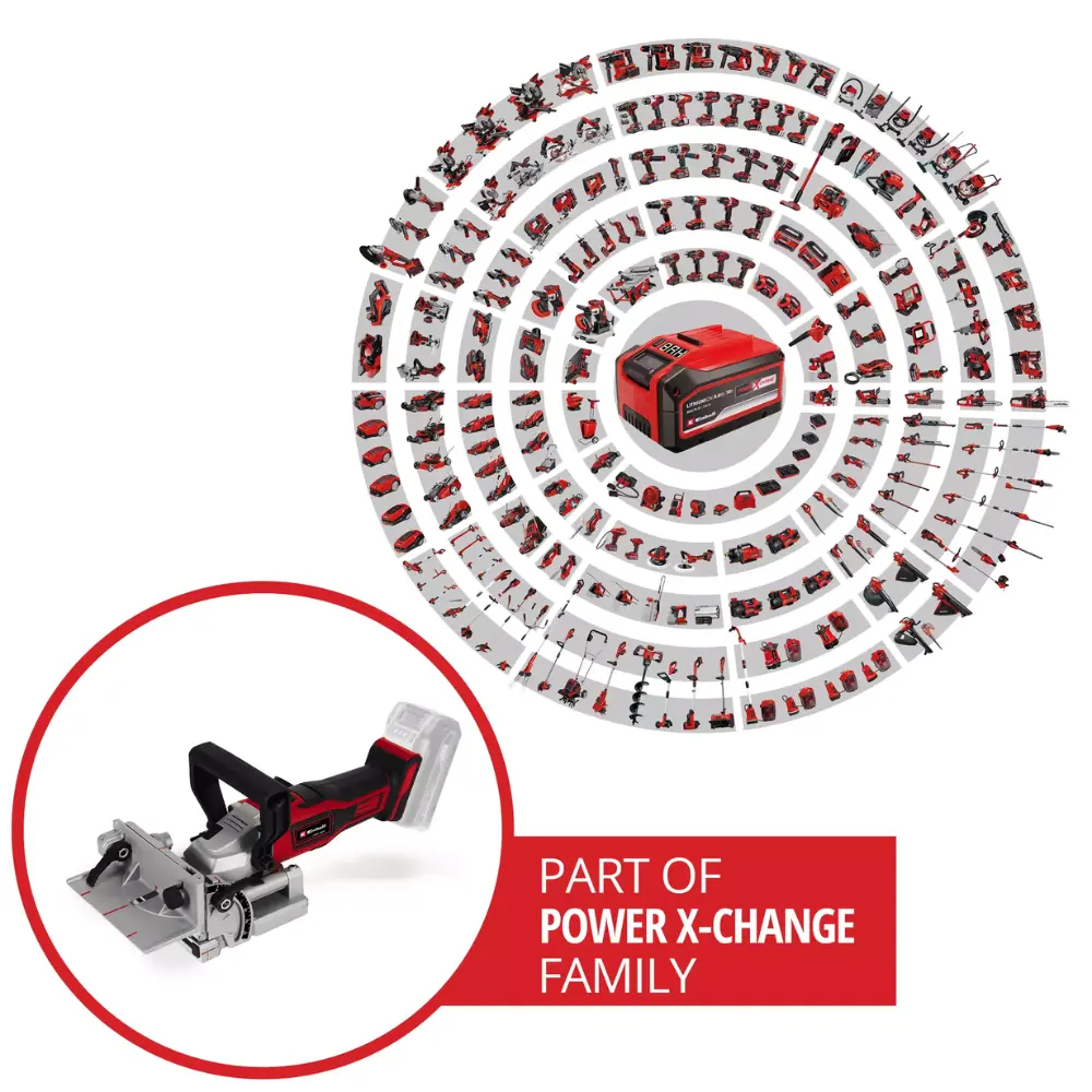Einhell Cordless Biscuit Jointer | TE-BJ 18 Li (Bare Tool) - Image 3