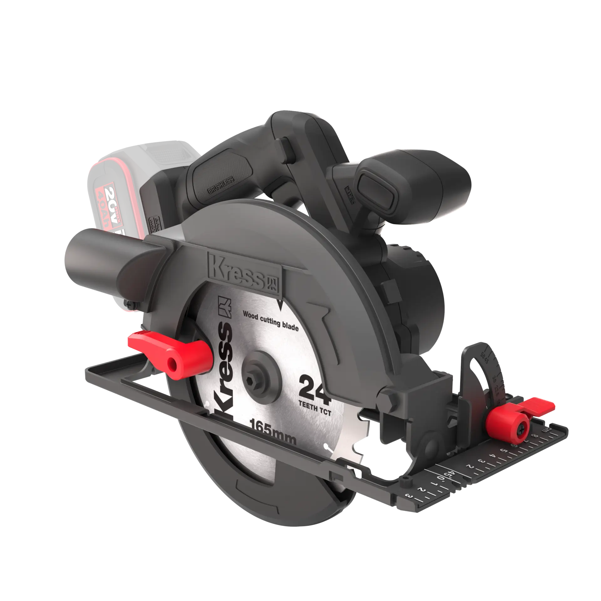 Kress 20V Brushless Circular Saw 165mm Bare Tool - Image 3
