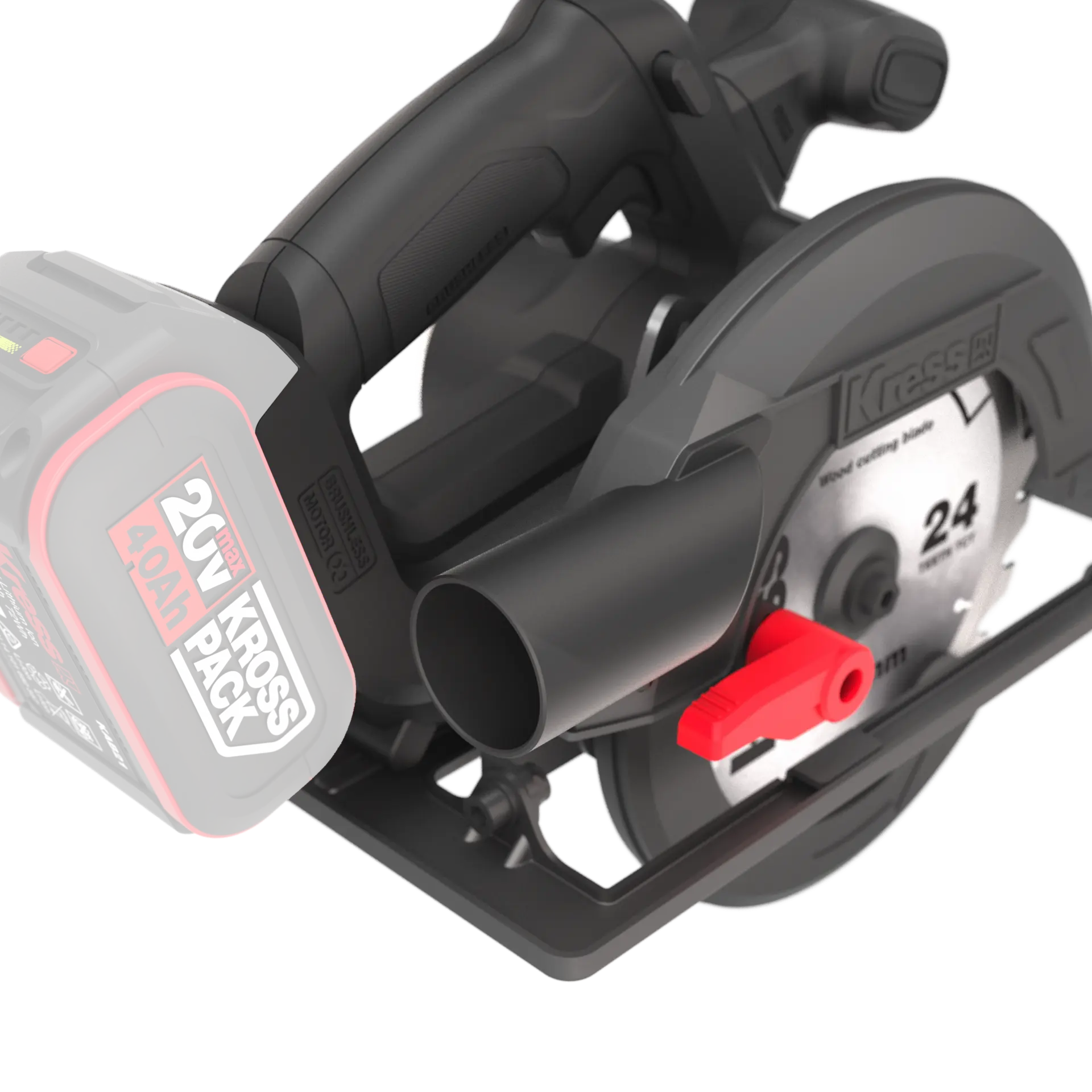 Kress 20V Brushless Circular Saw 165mm Bare Tool - Image 4