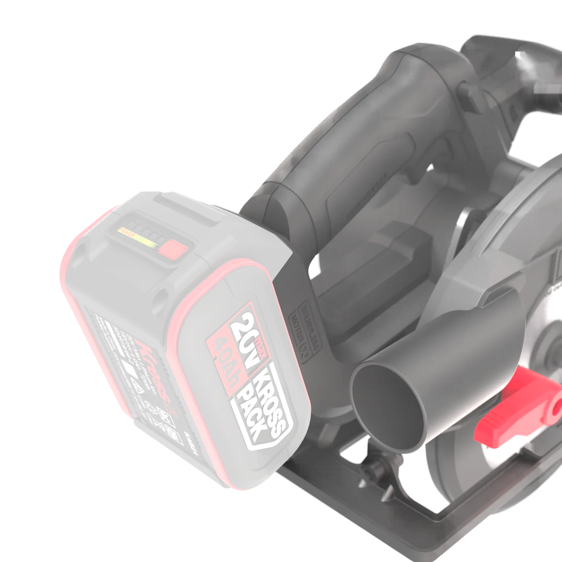 Kress 20V Brushless Circular Saw 165mm Bare Tool - Image 7
