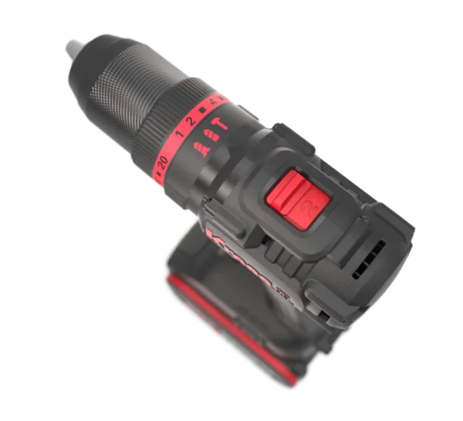 Kress 20V Brushless Hammer Drill 60Nm + 2X 4Ah Batteries Kit - Image 5