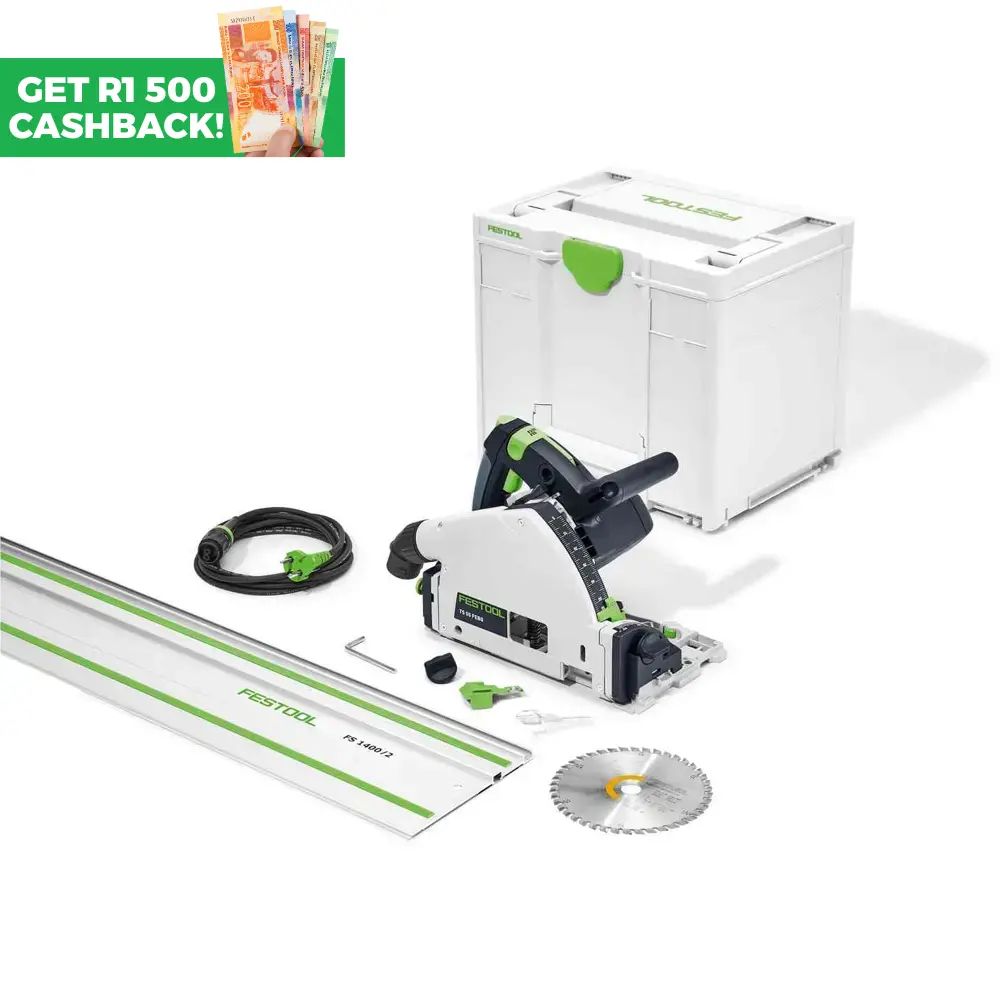 Festool Plunge-Cut Saw TS 55 FEBQ-Plus-FS Rail Included