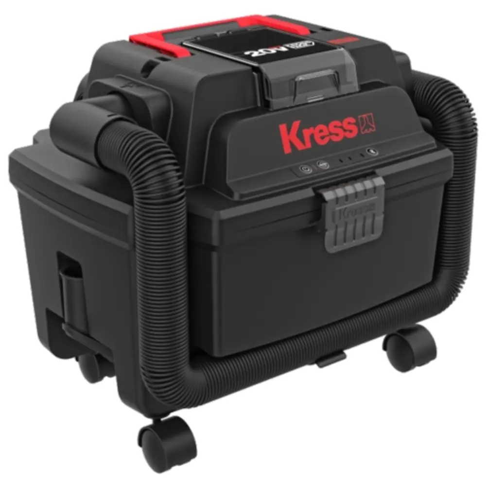 Kress 20V Cordless Wet & Dry Vacuum Cleaner, 10L (Bare Tool) | KH035.9 - Image 1