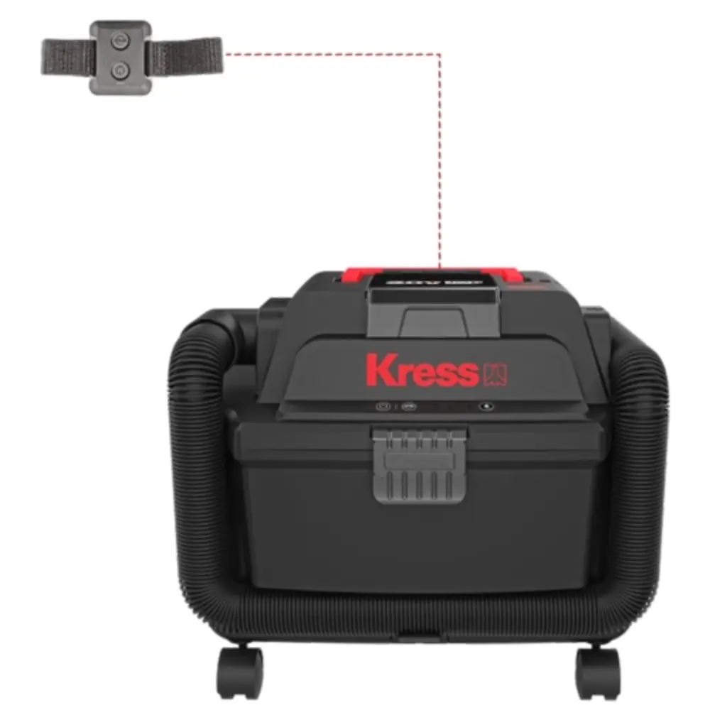 Kress 20V Cordless Wet & Dry Vacuum Cleaner, 10L (Bare Tool) | KH035.9 - Image 4