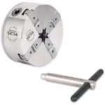 Axminster Woodturning Evolution SK114 Chuck - 1" x 8 tpi (T04M) & Key