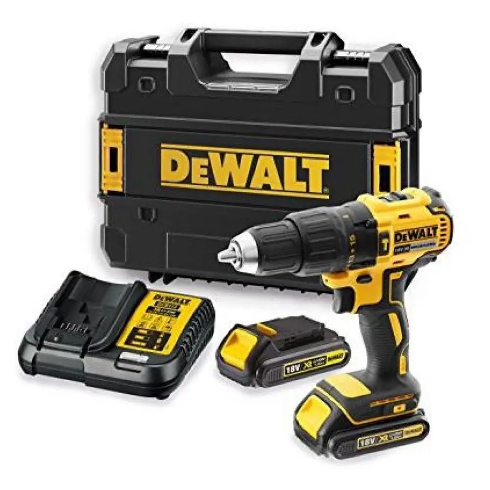 DeWalt 18V Brushless Hammer Drill + X2 Batteries | DCD778S2T