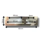 Dual T-Mitre Track