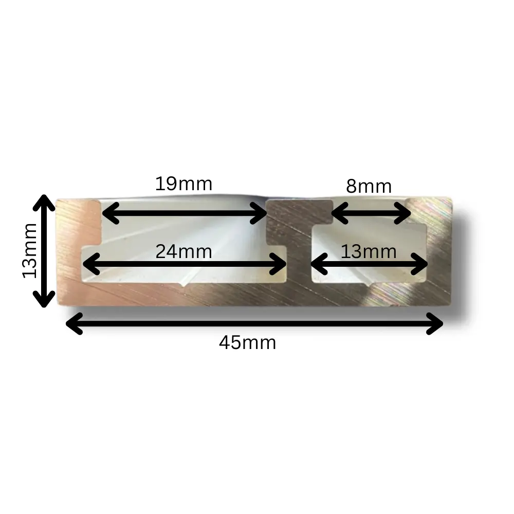 Dual T-Mitre Track