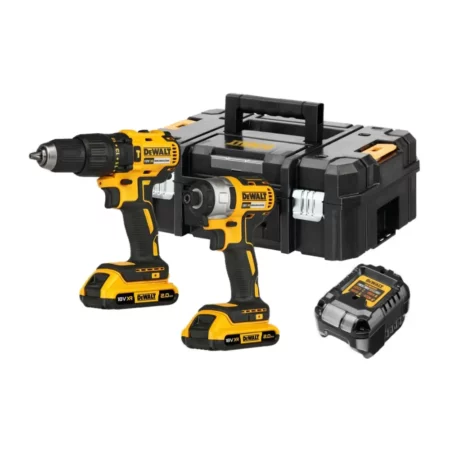 DeWalt 18V XR Brushless Combo Twin Kit 2x2Ah | DCK2060D2T