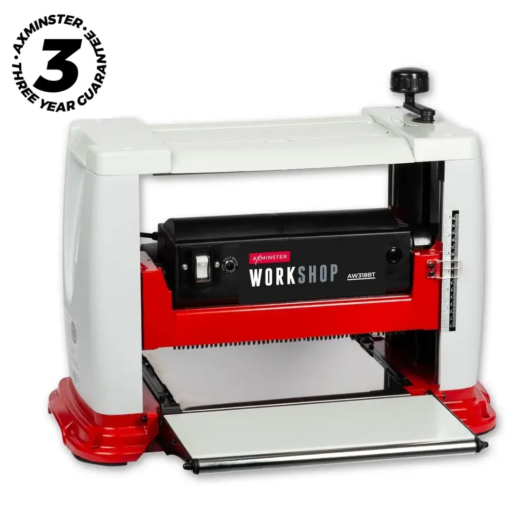 Axminster Workshop AW318BT Benchtop Thicknesser – 230V