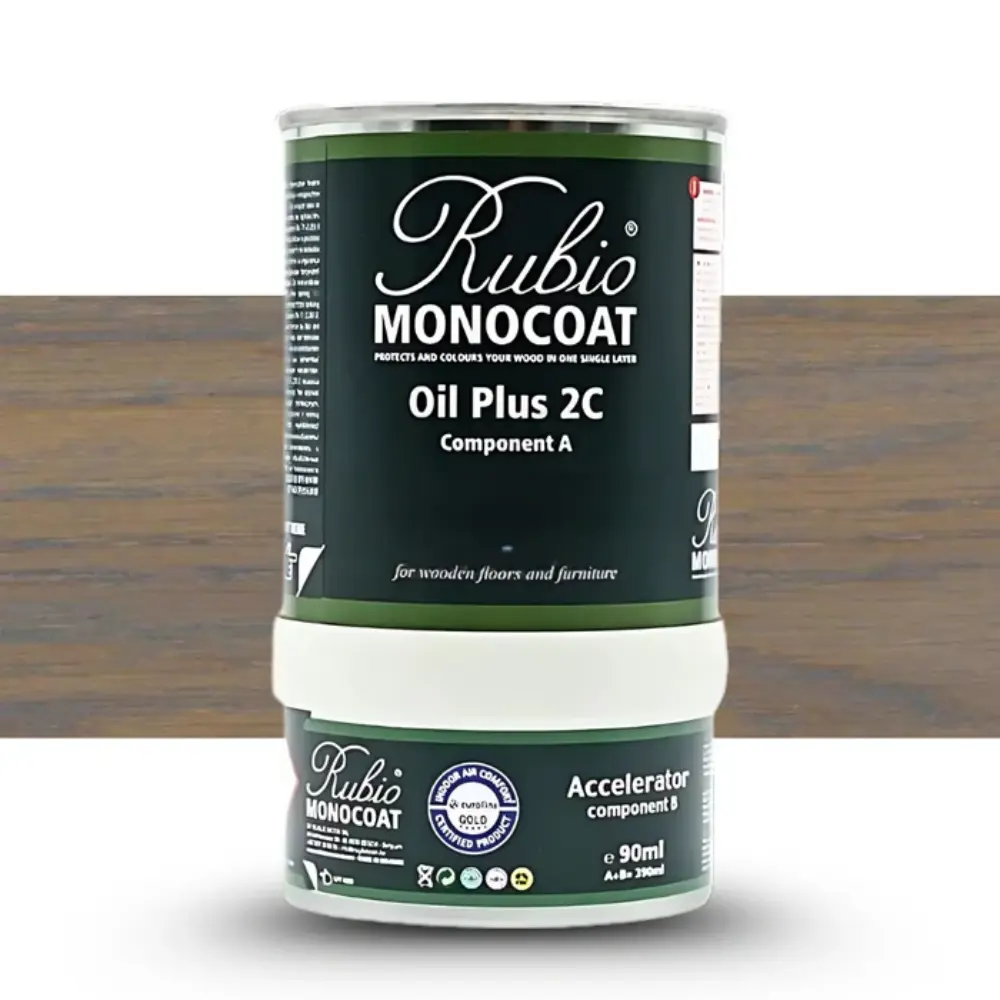 Rubio Monocoat Oil Plus 2C Gold Label Slate Grey 390ml