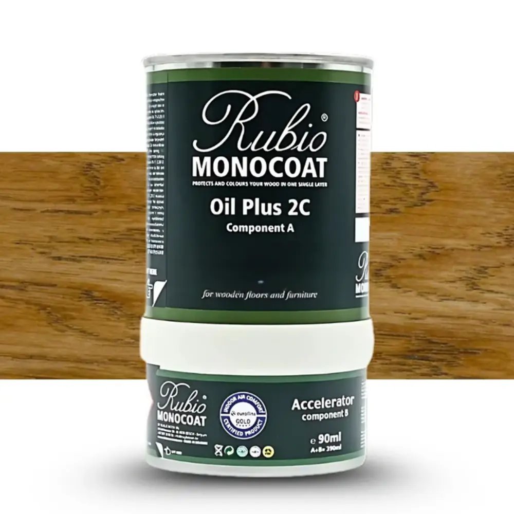 Rubio Monocoat Oil Plus 2C Gold Label Castle Brown 390ml