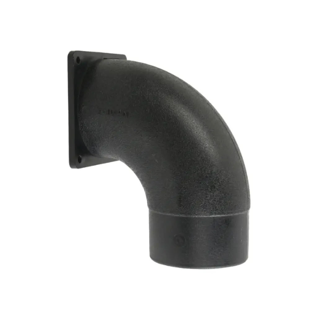 4-Inch Dust Collection Flanged Elobow Dust Collection Fitting