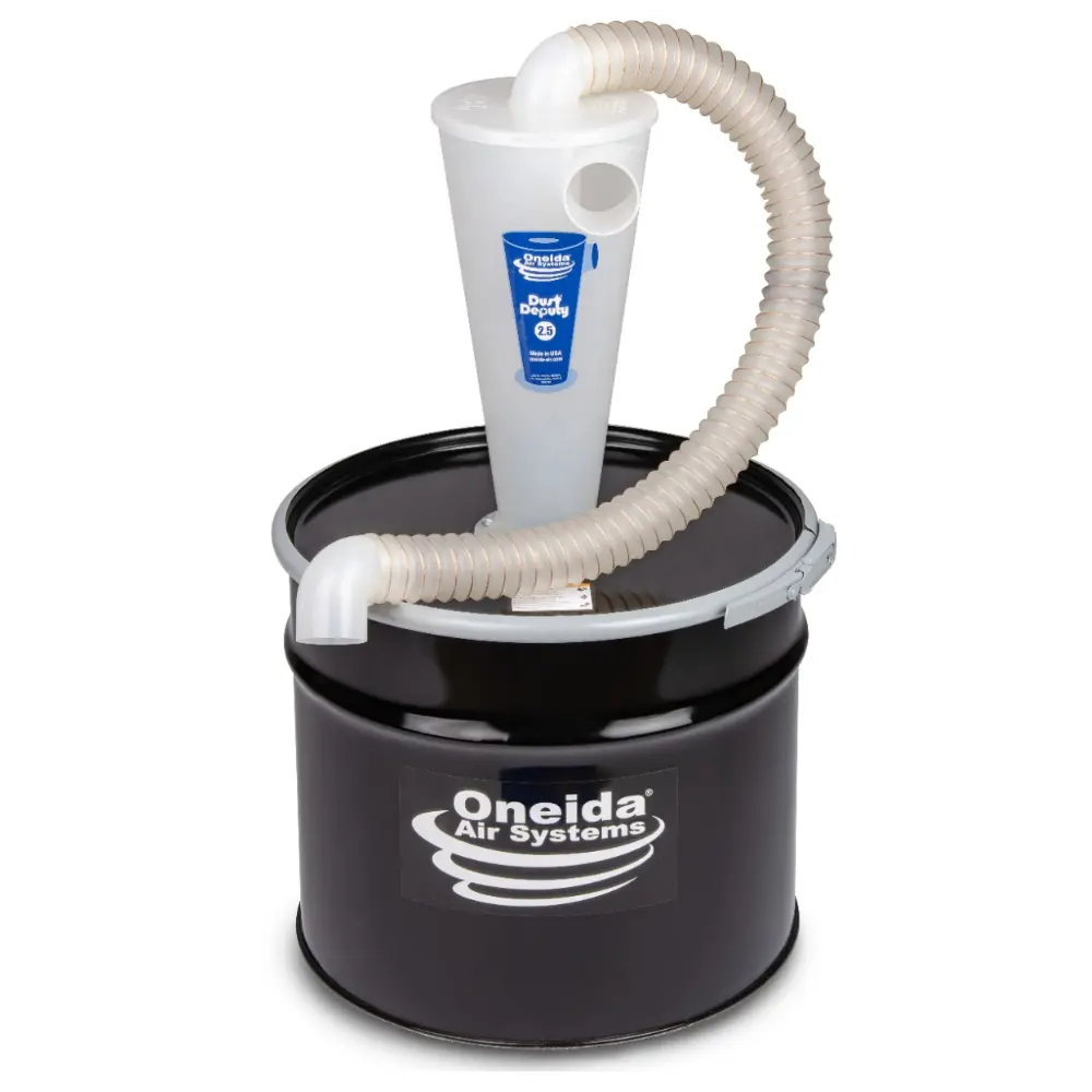 Oneida Dust Deputy 2.5 Deluxe 17 Gal. Cyclone Separator Kit