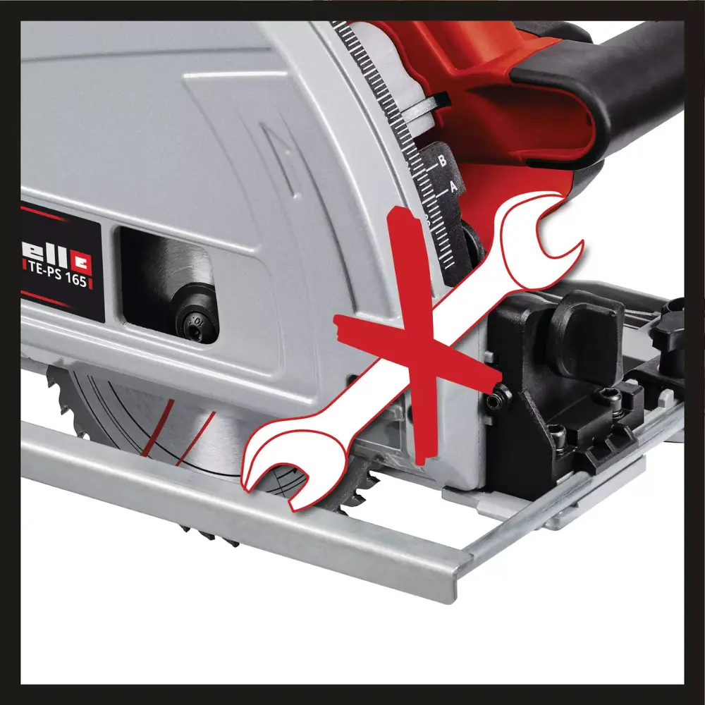 Einhell TE-PS 165 Plunge Cut Saw Guide Rail 2x1000mm
