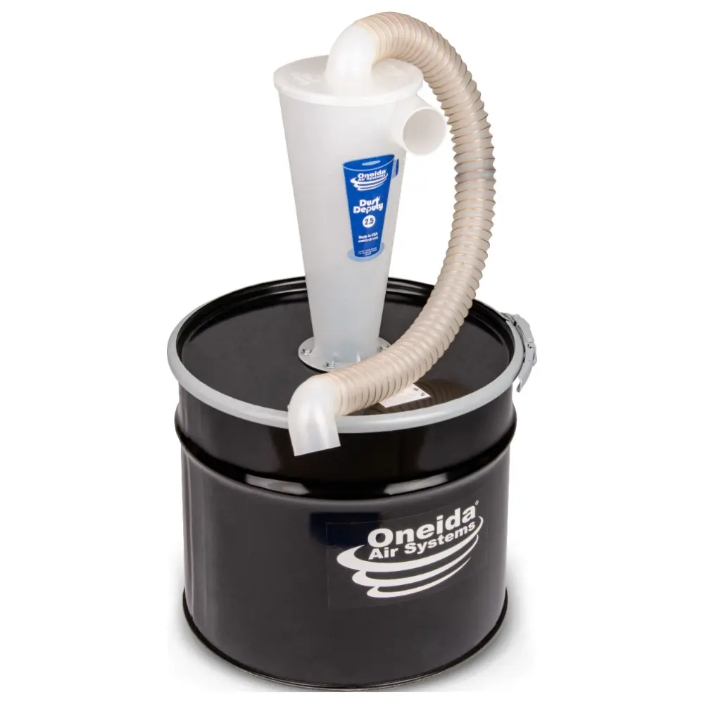 Oneida Dust Deputy 2.5 Deluxe 17 Gal. Cyclone Separator Kit