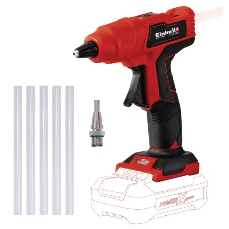 Einhell Cordless Hot Glue Gun | TE-CG 18 Li - Solo