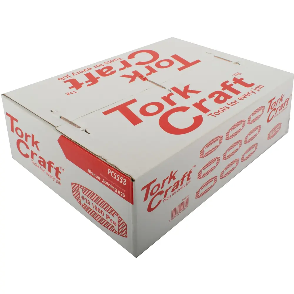 TorkCraft Wood Joining Biscuits #20 1000PC Box