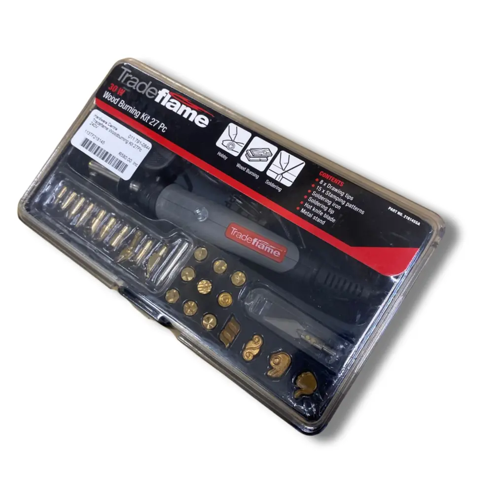 Tradeflame Woodburning Kit 27pc
