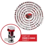 Einhell Professional Cordless Palm Router | TP-ET 18 Li BL - Solo