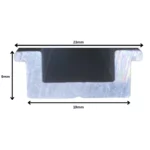 Mitre Bar-Track 120cm X 2.3cm X 9mm X 19mm | Male - Thumbnail Image 3