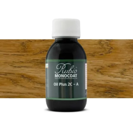 Rubio Monocoat Oil Plus 2C Castle Brown 100ml + FREE 30ml of Accelerator