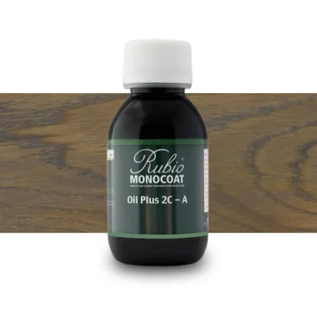Rubio Monocoat Oil Plus 2C Ash Grey 100ml + FREE 30ml of Accelerator
