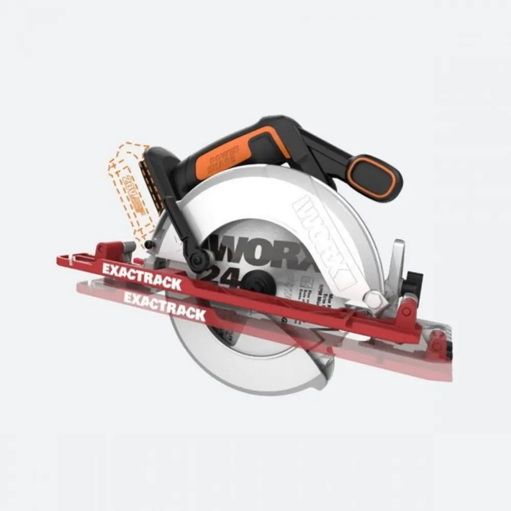 EXACTRACK™ Circular Cordless Saw 165mm 20V g1