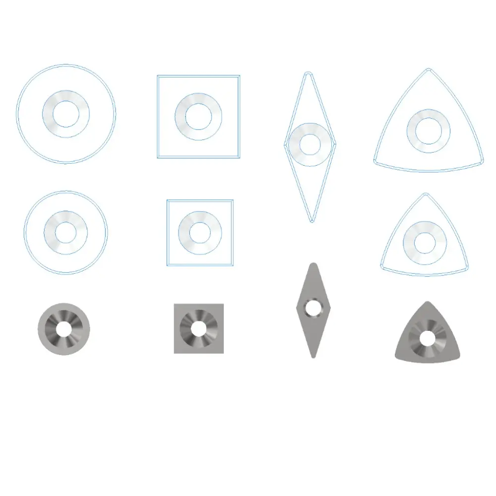 Wise Carbide Inserts Size 1
