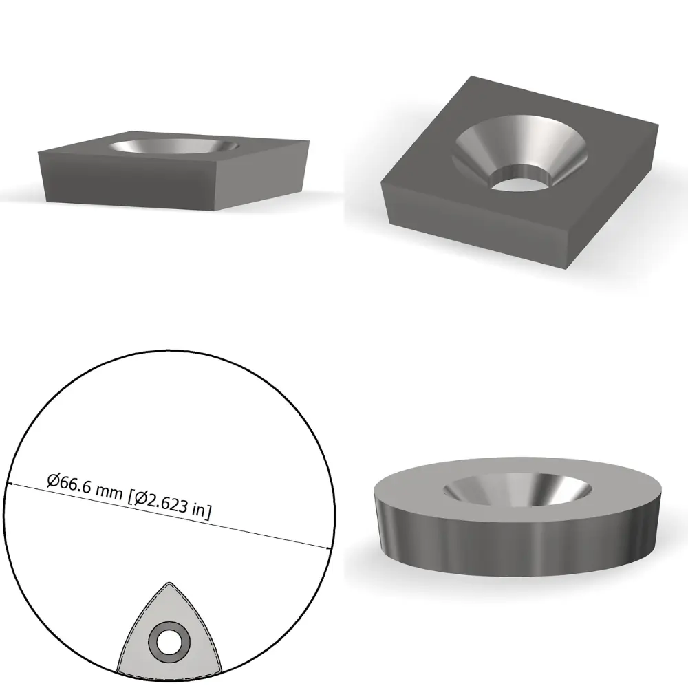Wize Carbide Inserts – Size 3 - Large Types GL4
