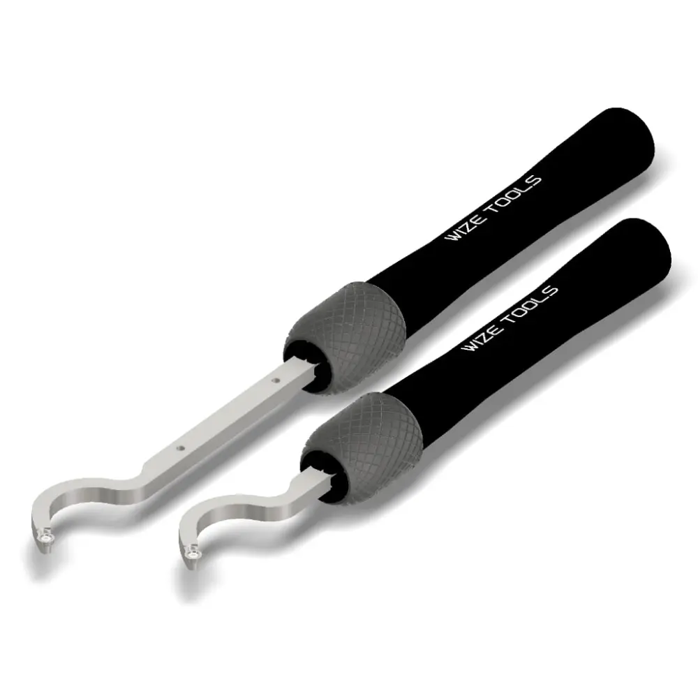 Wize Flat Swan-Neck Shaft with Carbide Inserts G1