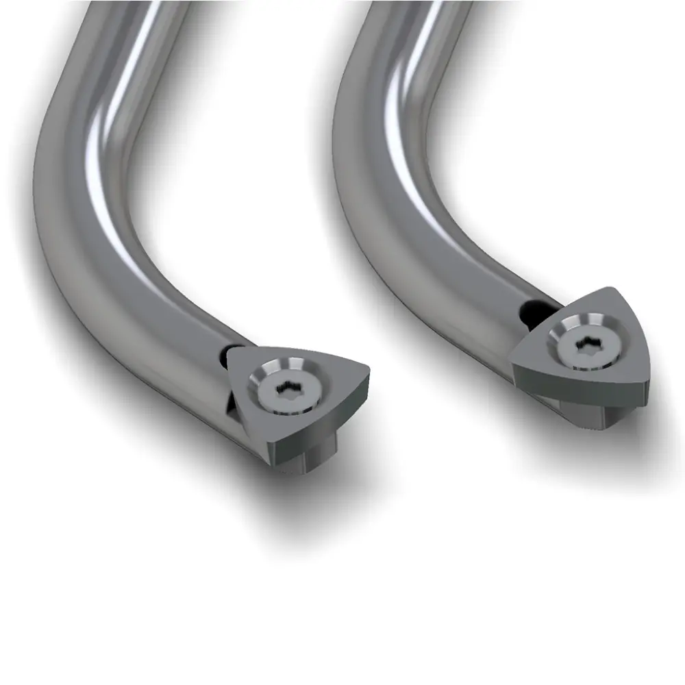 Wize Swan-Neck Shaft 8mm | With Carbide Inserts Included - Small Round & Small "W" - Image 5
