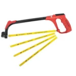 Tork Craft Aluminum Alloy Hacksaw | Frame 300mm | 1 + 3 Free Blades - Thumbnail Image 3