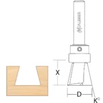 Axcaliber Cutter for Axcaliber Dovetail Jigs (13-19mm Material) p1