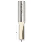Axcaliber Twin Flute Straight Cutter - D=12.5 - X=25mm - S=1/4" - Thumbnail Image 4