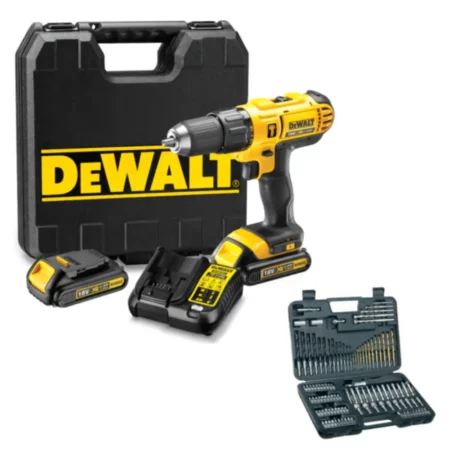 DEWALT 18V Hammer Drill & Bit Set | DCD776S2A p1