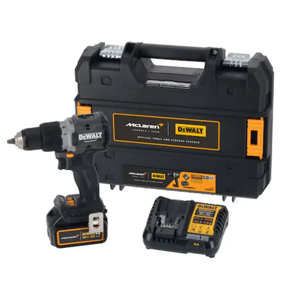 DEWALT® x McLaren F1 Team 18V XR® Brushless Hammer Drill Driver - 1 x 4Ah p1 g6