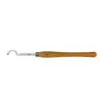 Scraper for hollowing with exchangeable cutting tip, deep swan-neck p1